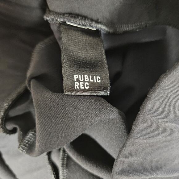 Public Rec Joggers Mens 28X25 (Tag 32X26) Black Pants Stretch Athleisure - Picture 3 of 11